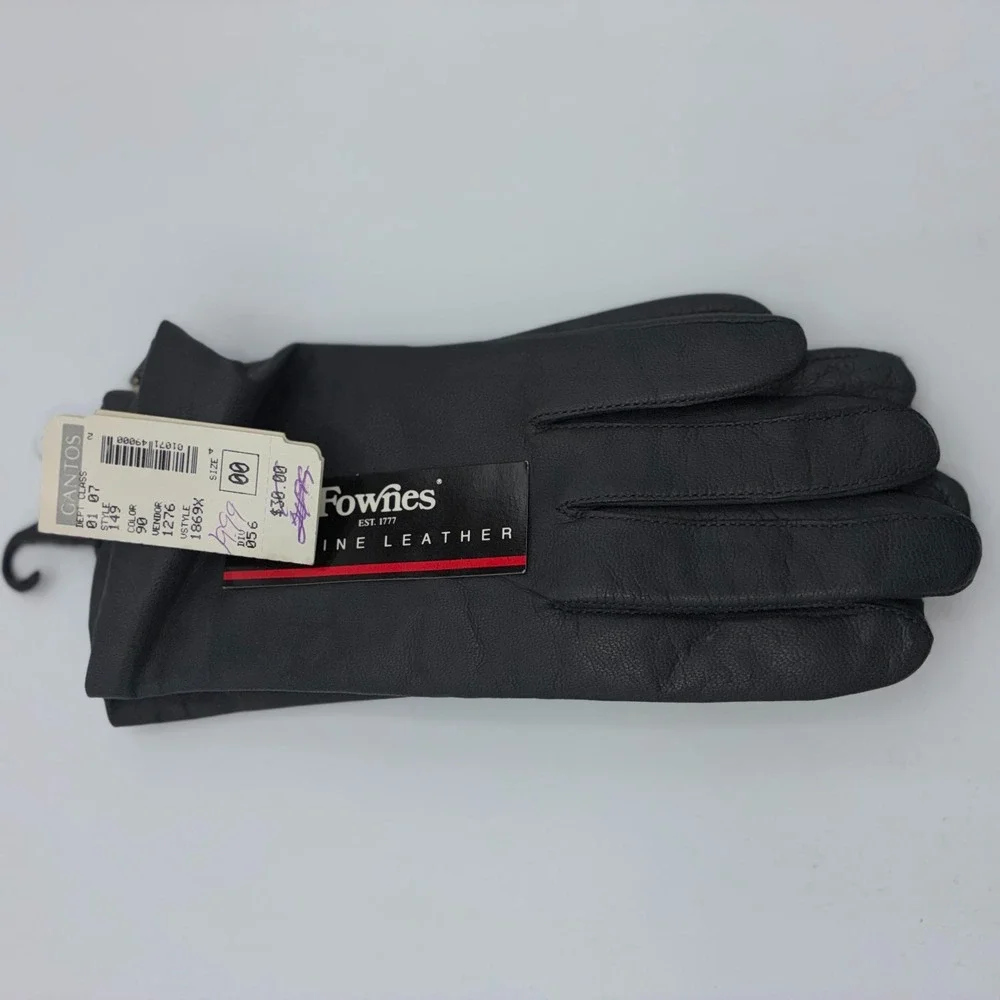 Fownes Genuine Leather Gloves NWT Vintage Gantos Deadstock